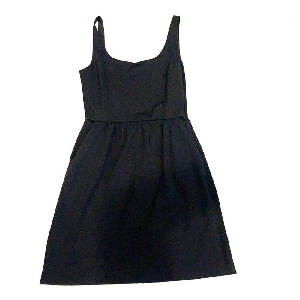 Short tank dress with pockets
